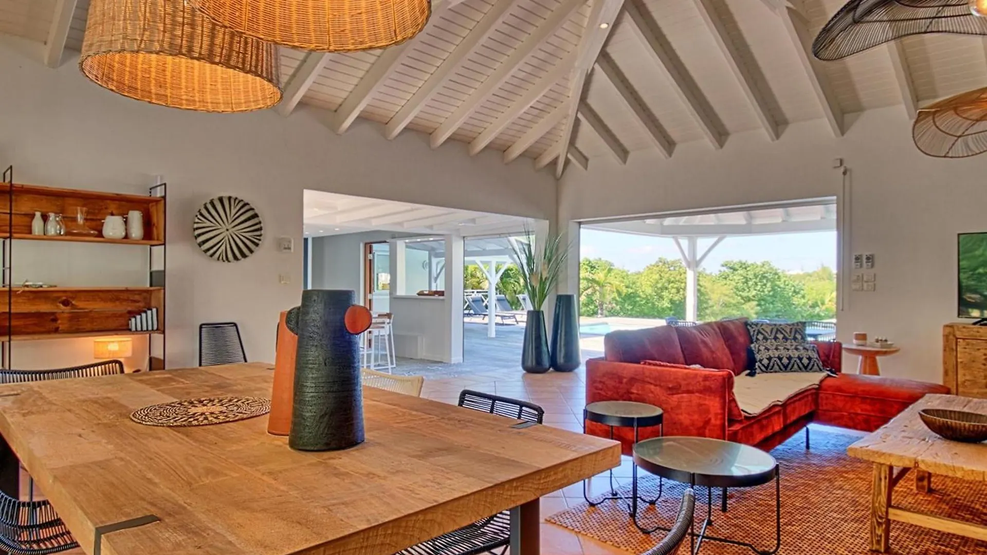 Luxueuse Villa Avec Piscine Privee Et Jardin Dans Un Cadre Securise A Terres Basses, Marigot - Fr-1-734-12