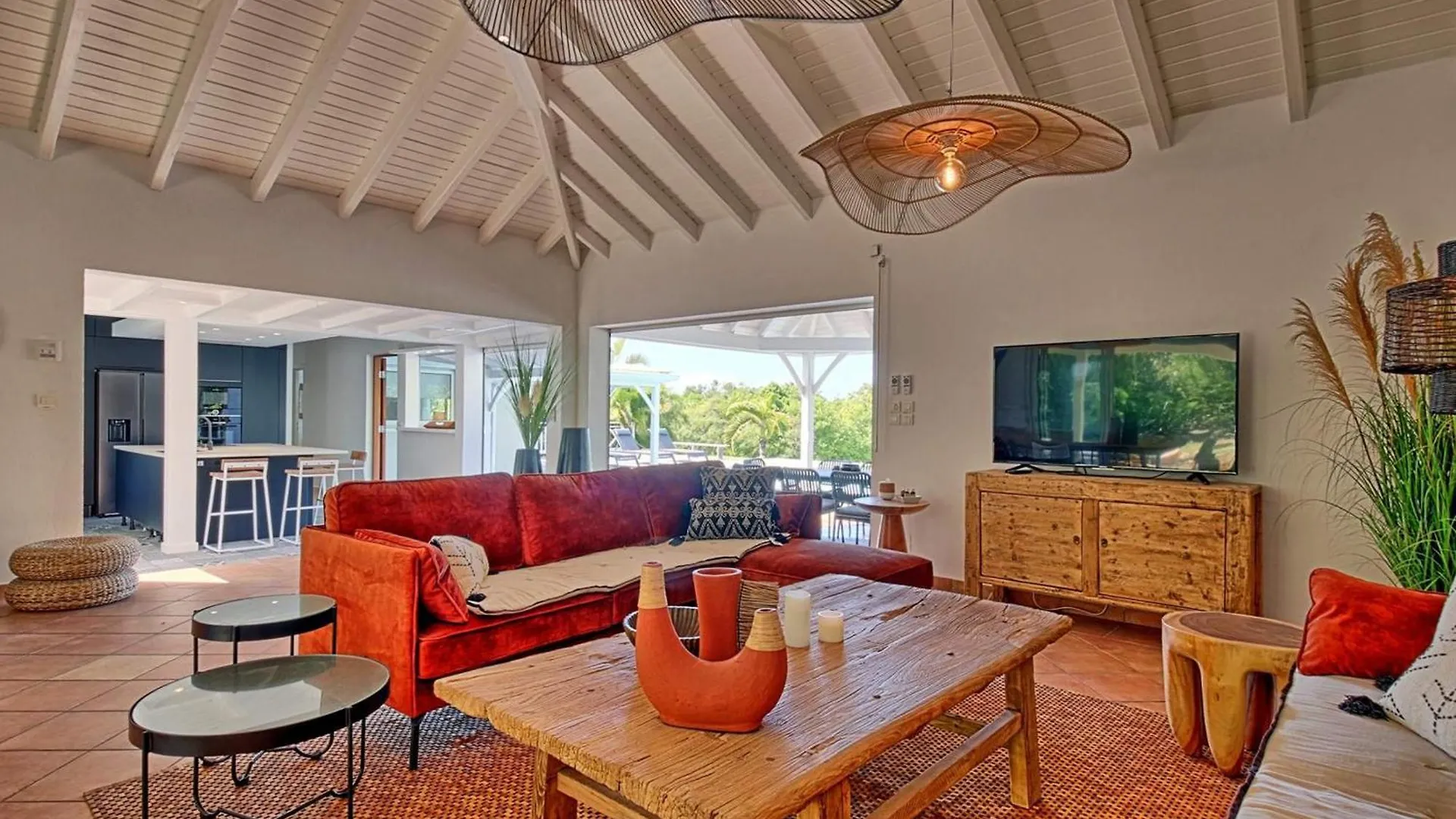 Luxueuse Villa Avec Piscine Privee Et Jardin Dans Un Cadre Securise A Terres Basses, Marigot - Fr-1-734-12 Holiday home