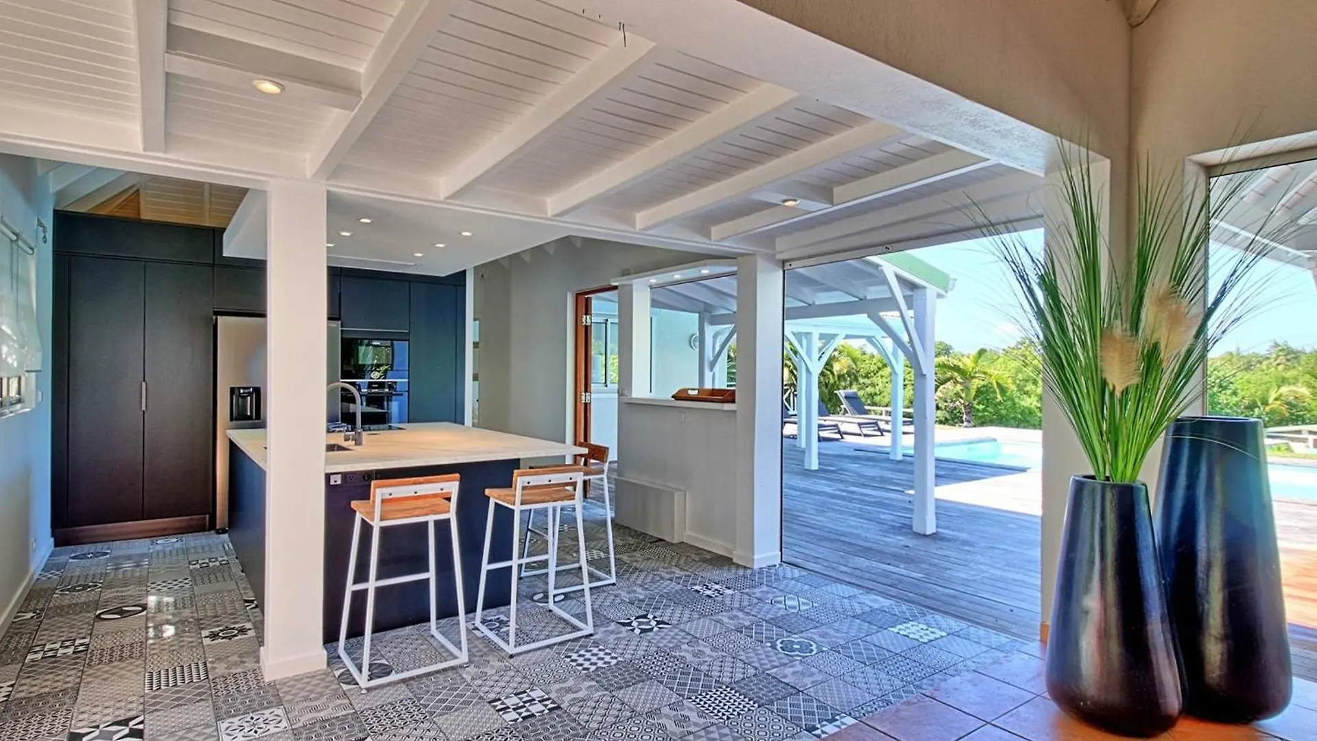 Feriehus Luxueuse Villa Avec Piscine Privee Et Jardin Dans Un Cadre Securise A Terres Basses, Marigot - Fr-1-734-12 Sint Maarten