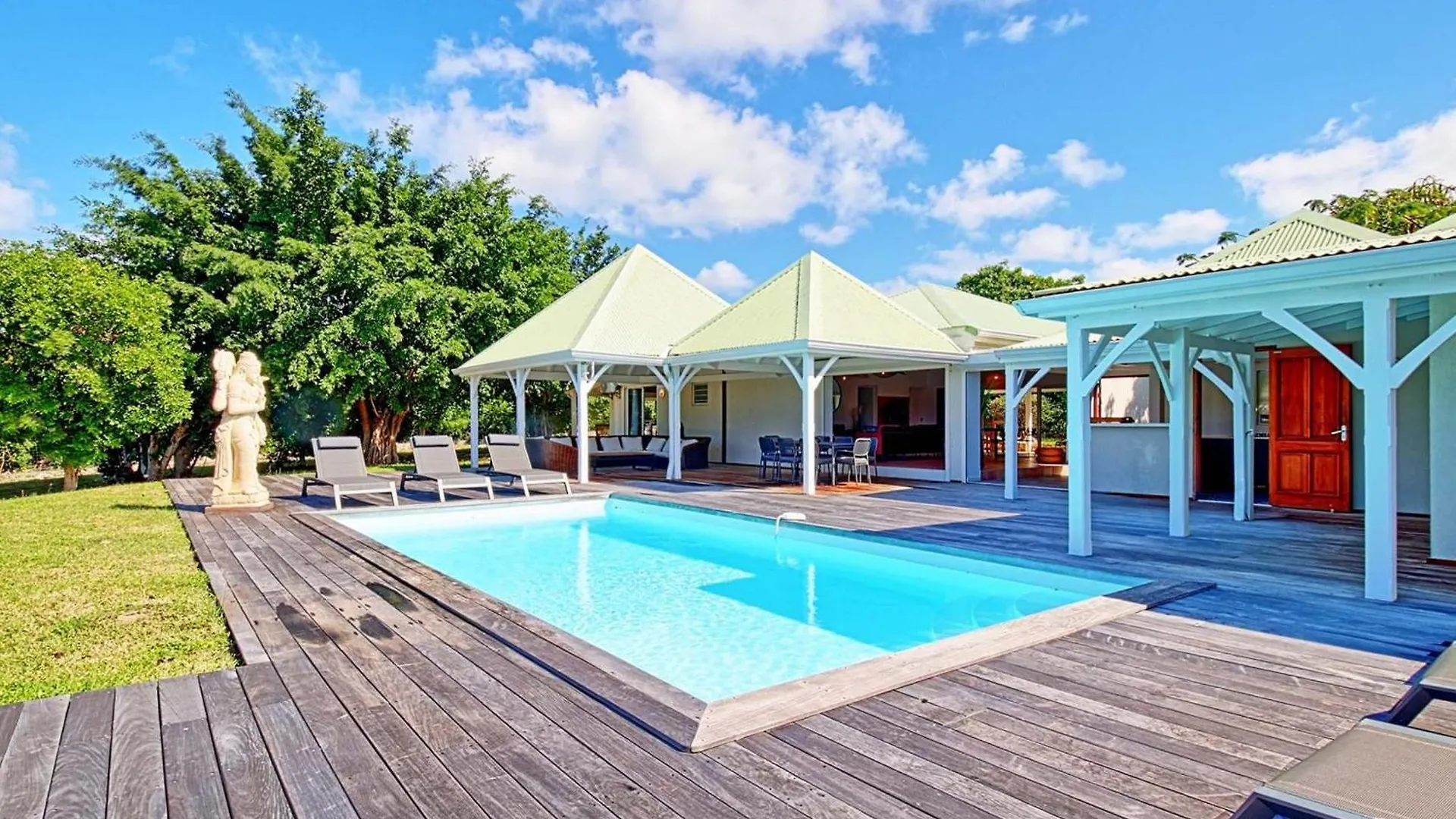 Luxueuse Villa Avec Piscine Privee Et Jardin Dans Un Cadre Securise A Terres Basses, Marigot - Fr-1-734-12